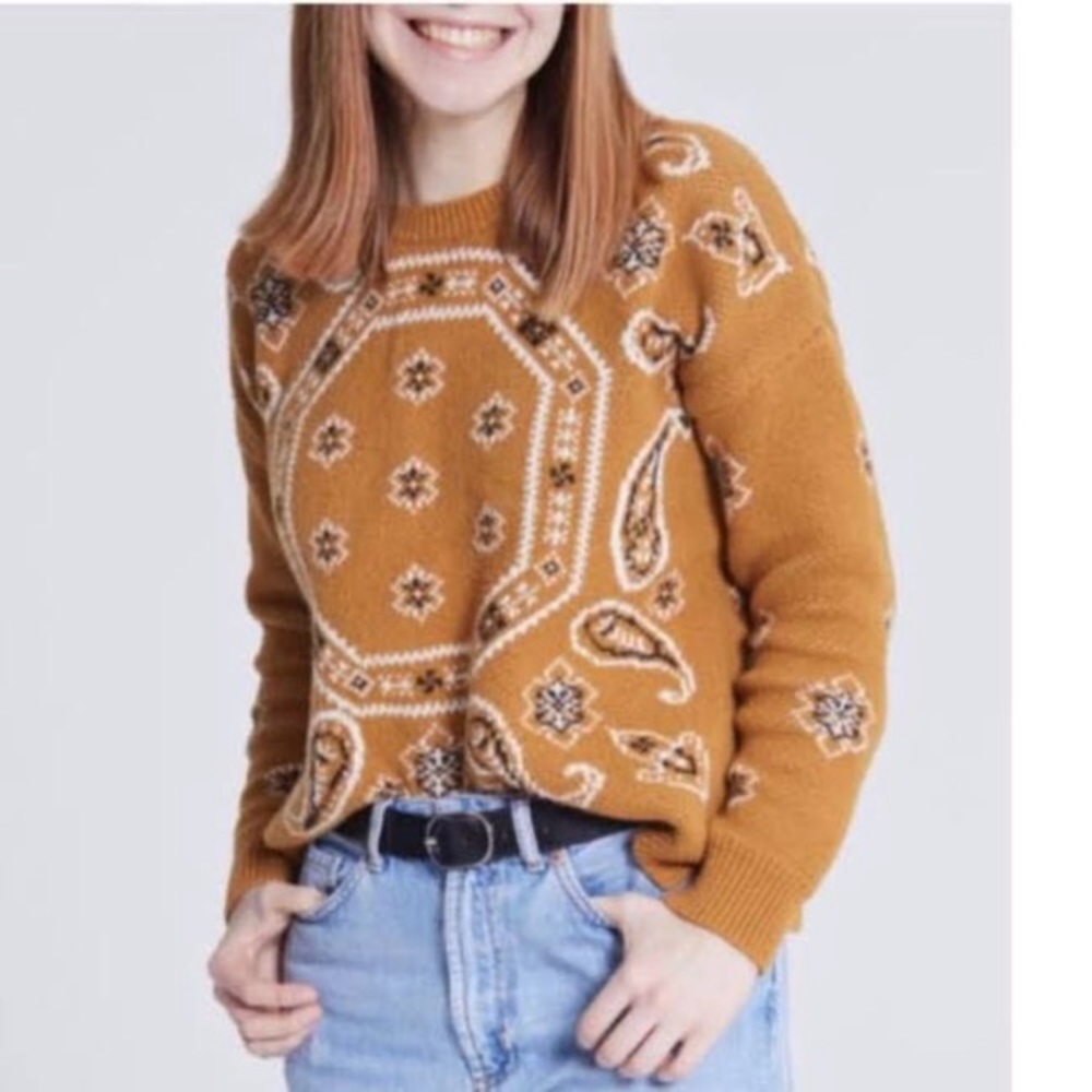 Madewell bandana sweater
